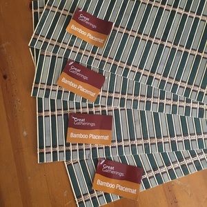 Great Gatherings Bamboo Placemats